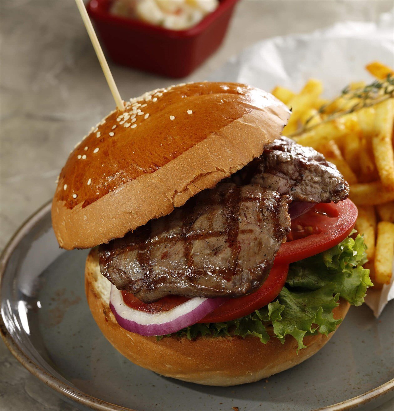 N PLUS STEAK BURGER